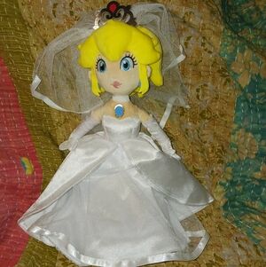 Princess Peach Plush Doll Mario Nintendo